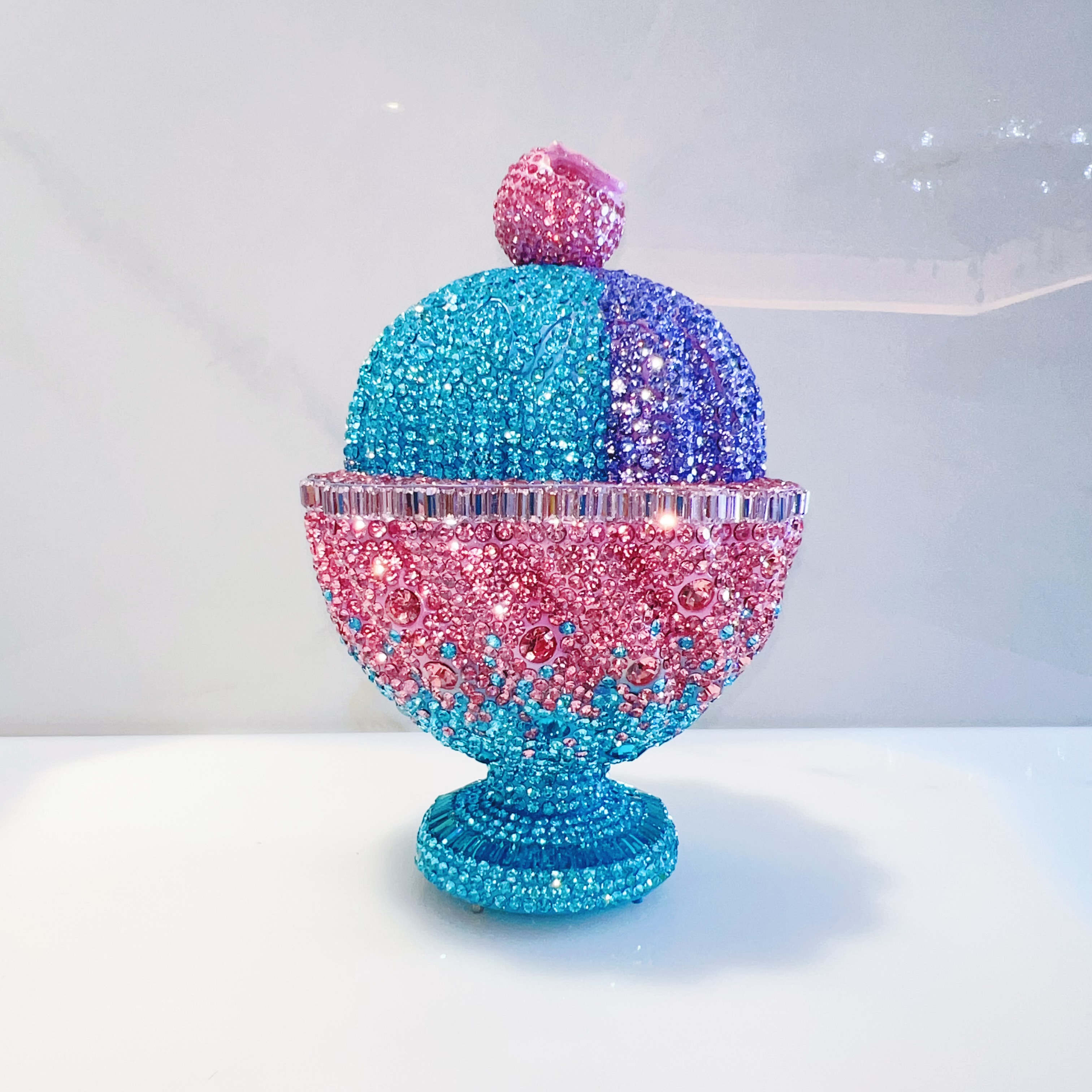 Wedding Vendor - Newest Ice Cream Women Crystal Evening