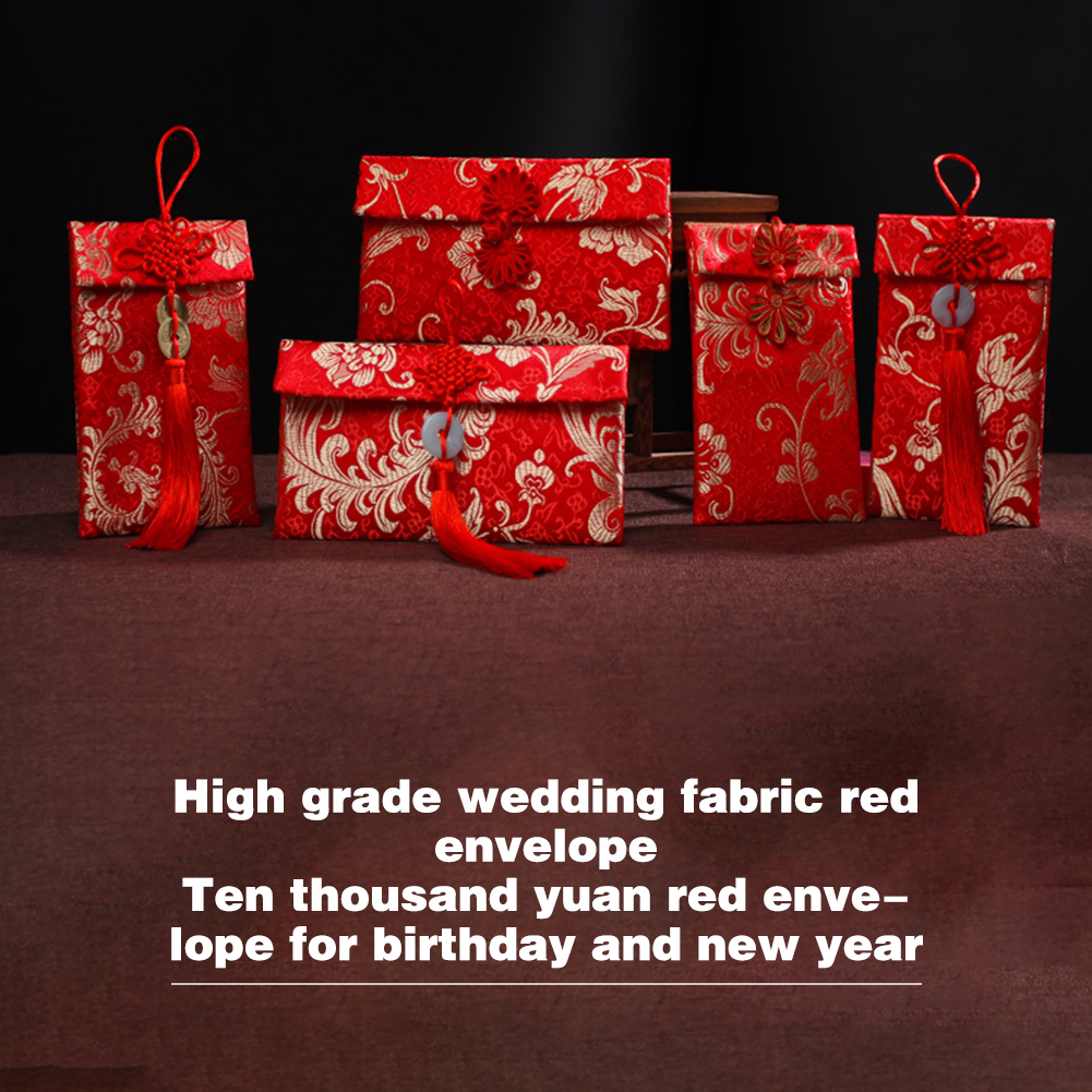 Chinese Style Brocade Red Enve – Wedding Vendor recenzja i cena