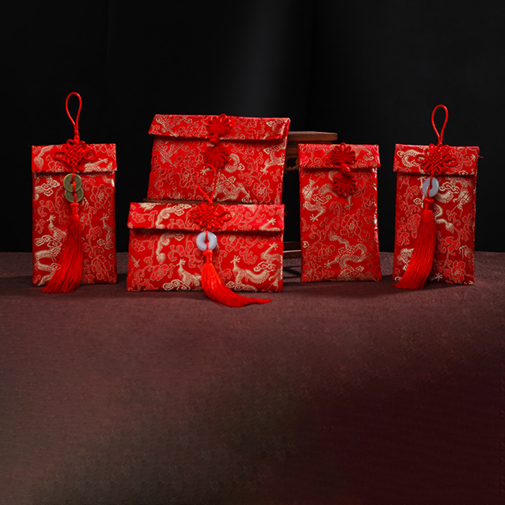 Chinese Style Brocade Red Enve – Wedding Vendor recenzja i cena