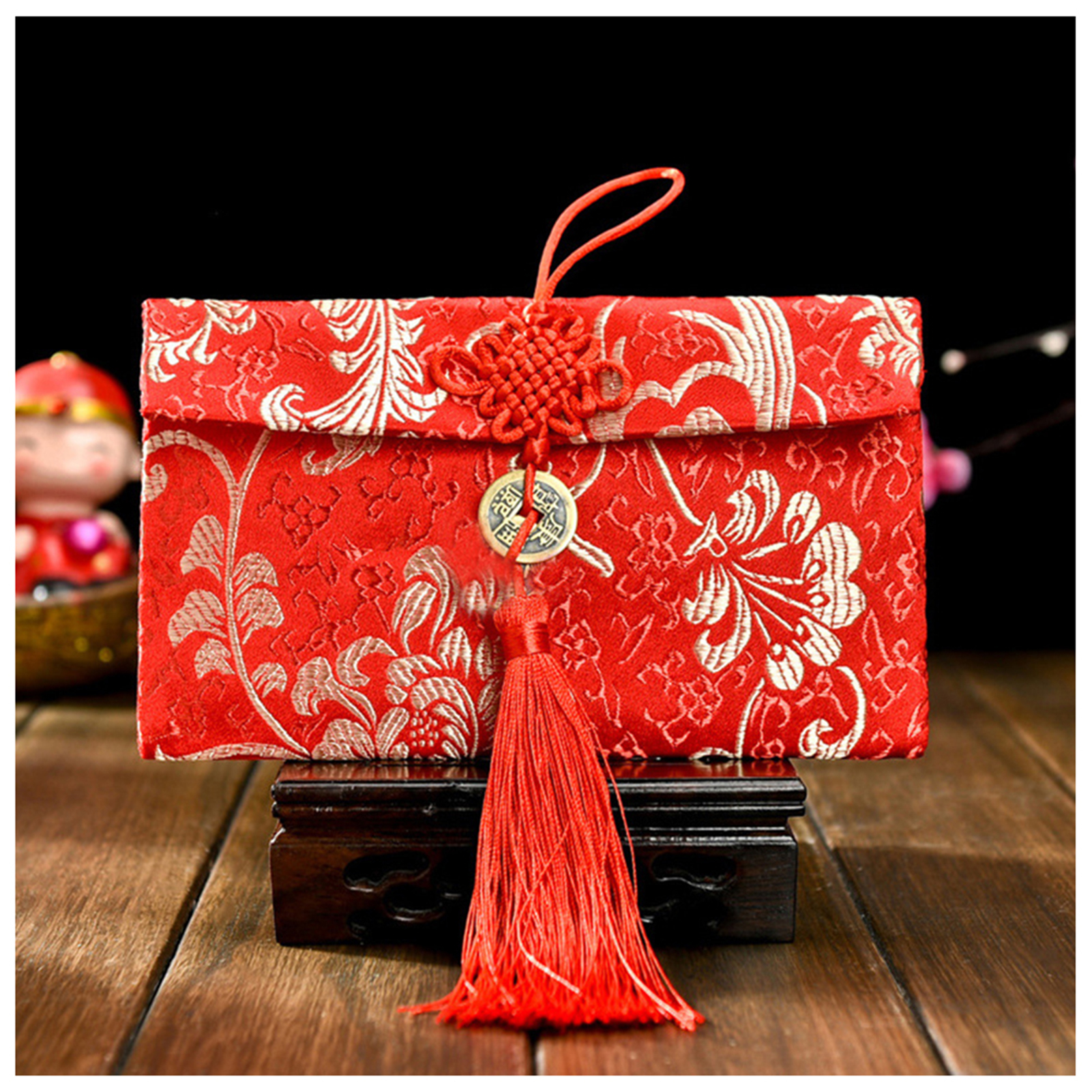 Chinese Style Brocade Red Enve – Wedding Vendor recenzja i cena