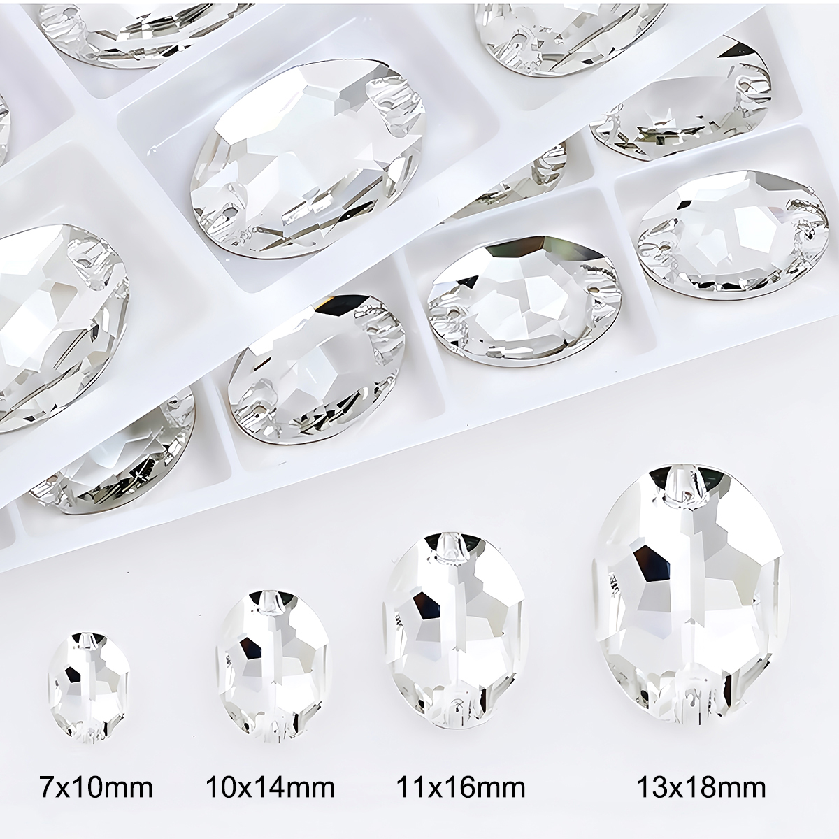 Oval Ellipse Crystal Clear Gla – Wedding Vendor recenzja i cena